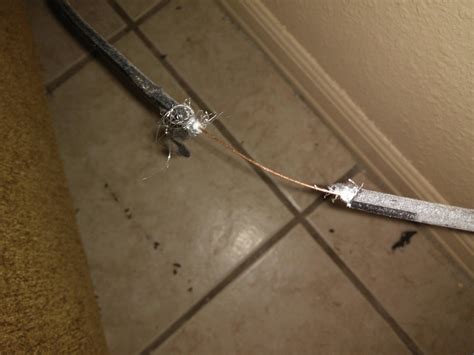 CenturyLink wire damage